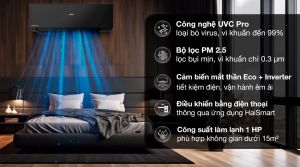 Máy lạnh Aqua Inverter 1 HP AQA-RUV10SAW