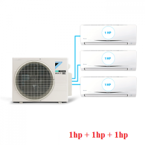 Điều Hòa Inverter Multi S Combo 3 dàn lạnh 1HP + 1HP + 1HP