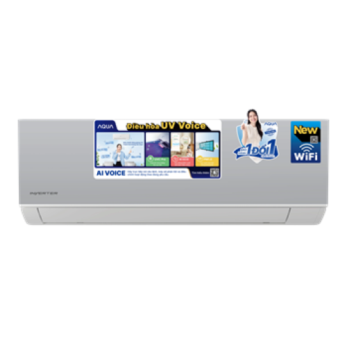 Máy lạnh Aqua inverter cao cấp AI Voice AQA-RUV13VS 1,5hp 2025