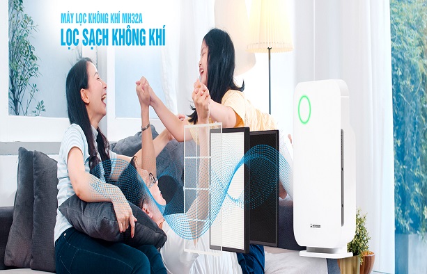 Máy lọc không khí Mitsubishi Heavy MH32A