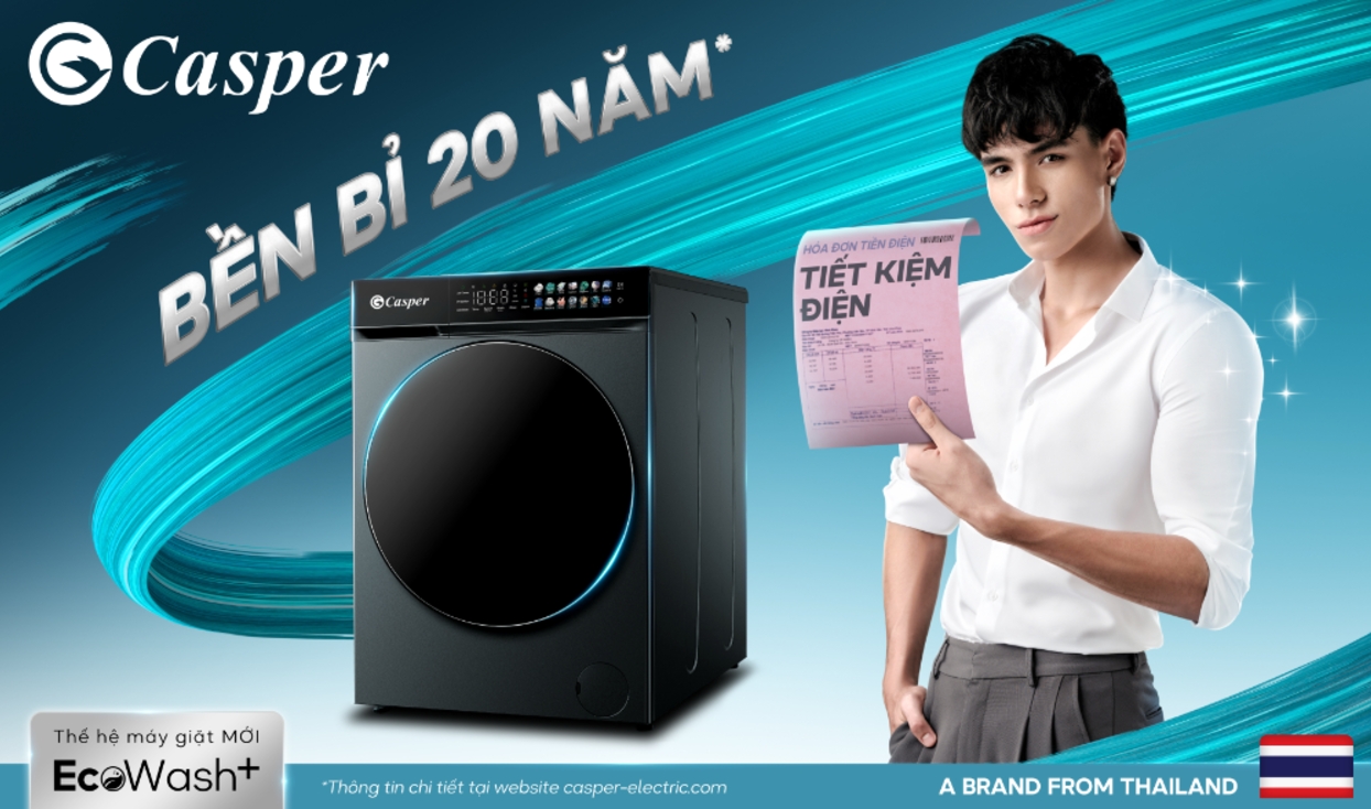 Máy giặt Casper 4000đ/đêm